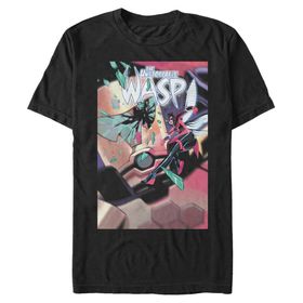 Marvel Big & Tall Klasik Unstoppable Wast Dec18 Üst Kısa Kollu Siyah Erkek T-shirt