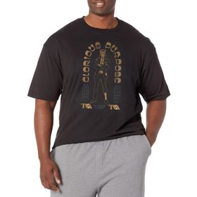 Marvel Big & Tall Loki Glorious Arch Üst Kısa Kollu Siyah Erkek T-shirt
