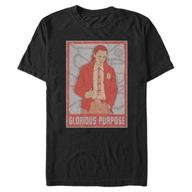 Marvel Big & Tall Loki Glorious Purpose Üst Kısa Kollu Siyah Erkek T-shirt