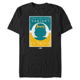 Marvel Big & Tall Loki He is Smart Üst Kısa Kollu Siyah Erkek T-shirt