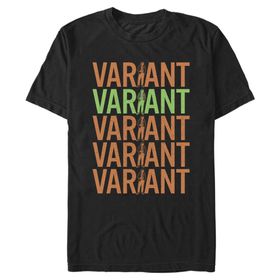 Marvel Big & Tall Loki I Am Variant Üst Kısa Kollu Siyah Erkek T-shirt