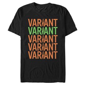 Marvel Big & Tall Loki I Am Variant Üst Kısa Kollu Siyah Erkek T-shirt