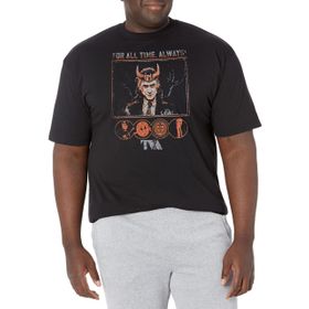 Marvel Big & Tall Loki Mischeviously Contained Üst Kısa Kollu Siyah Erkek T-shirt