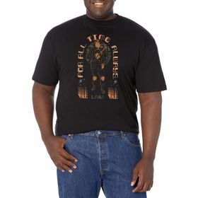 Marvel Big & Tall Loki Multiple Times Üst Kısa Kollu Siyah Erkek T-shirt