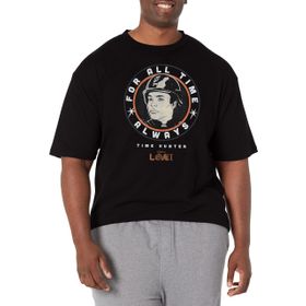 Marvel Big & Tall Loki Sacred Timeline Üst Kısa Kollu Siyah Erkek T-shirt