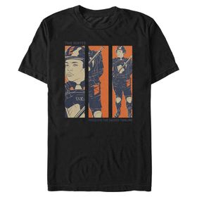 Marvel Big & Tall Loki Time Hunter Üst Kısa Kollu Siyah Erkek T-shirt