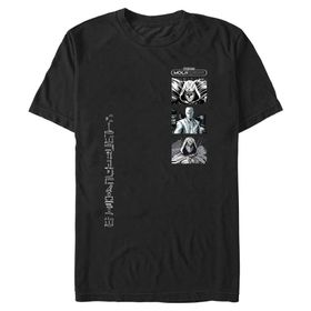 Marvel Big & Tall Moon Knight Mk Boxes Üst Kısa Kollu Siyah Erkek T-shirt
