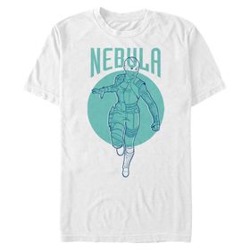 Marvel Big & Tall Nebula Simplicity Üst Kısa Kollu Athletic Heather Erkek T-shirt