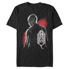 Marvel Big & Tall Nebula Tag Üst Kısa Kollu Siyah Erkek T-shirt