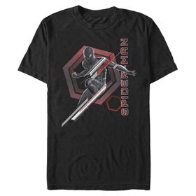 Marvel Big & Tall Night Monkey Üst Kısa Kollu Siyah Erkek T-shirt