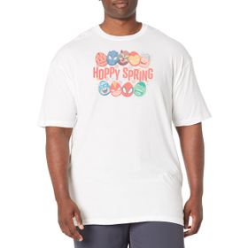 Marvel Big & Tall Seasonal Egg Vengers Üst Kısa Kollu Beyaz Erkek T-shirt