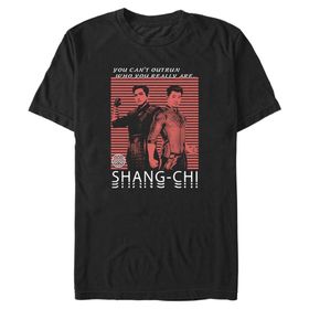 Marvel Big & Tall Shang-chi Family Heroes Black Erkek T-shirt