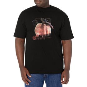 Marvel Big & Tall Shang-chi Morris Hero Üst Kısa Kollu Siyah Erkek T-shirt