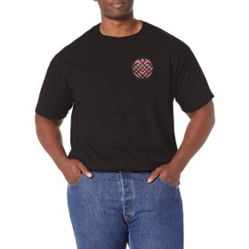 Marvel Big & Tall Shang-chi Rendered Sembol Üst Kısa Kollu Siyah Erkek T-shirt
