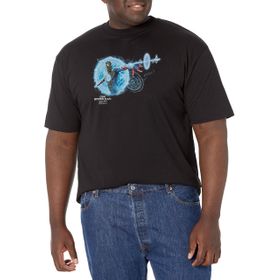 Marvel Big & Tall Spider-Man: No Way Home Magic Web Black Erkek T-shirt