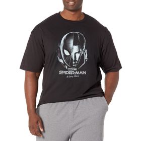 Marvel Big & Tall Spider-Man: No Way Home Sihirli Kombinasyon Black Erkek T-shirt