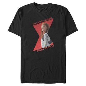 Marvel Big & Tall Stop Running Üst Kısa Kollu Siyah Erkek T-shirt