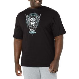 Marvel Big & Tall Thor Trisword Üst Kısa Kollu Siyah Erkek T-shirt