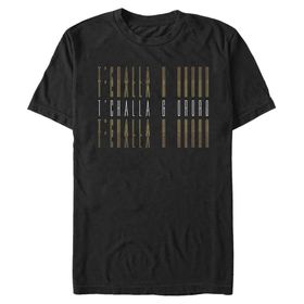 Marvel Big & Tall Universe Tao Stack Üst Kısa Kollu Siyah Erkek T-shirt