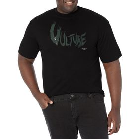 Marvel Big & Tall Vulture Logolu Black Erkek T-shirt
