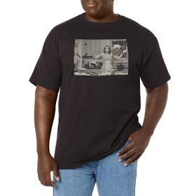 Marvel Big & Tall Wandavision Chiefs Mutfak Black Erkek T-shirt