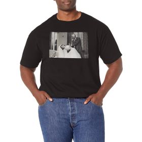 Marvel Big & Tall Wandavision Dans Sahnesi Black Erkek T-shirt