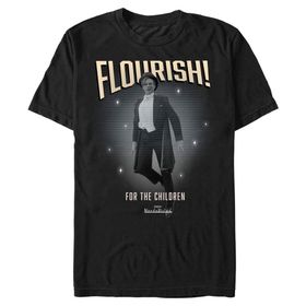 Marvel Big & Tall Wandavision Flourish Vision Black Erkek T-shirt