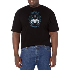 Marvel Big & Tall Wandavision Heroic Rambeau Black Erkek T-shirt