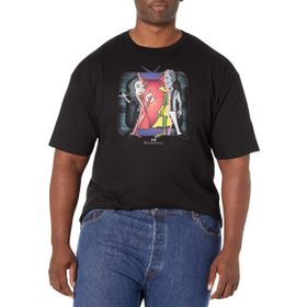 Marvel Big & Tall Wandavision Secrets Black Erkek T-shirt