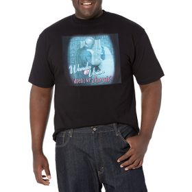 Marvel Big & Tall Wandavision Tele Couple Black Erkek T-shirt