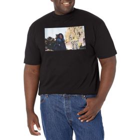 Marvel Big & Tall Wandavision The Witch Black Erkek T-shirt