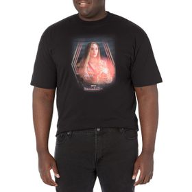 Marvel Big & Tall Wandavision Wandas Powers Black Erkek T-shirt