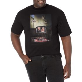 Marvel Big & Tall Wandavision Wv Poster 80'ler Üst Kısa Kollu Siyah Erkek T-shirt