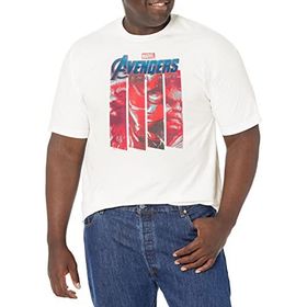 Marvel Büyük ve Uzun Dört Güçlü White Erkek T-shirt