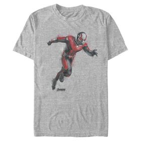 Marvel Büyük ve Uzun Karınca Boyası White Erkek T-shirt