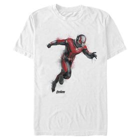 Marvel Büyük ve Uzun Karınca Boyası White Erkek T-shirt