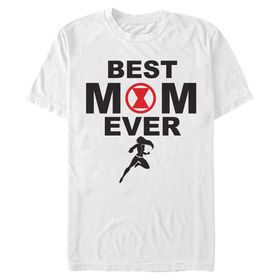 Marvel Büyük ve Uzun Klasik En İyi Anne White Erkek T-shirt
