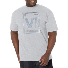 Marvel Büyük ve Uzun Klasik Gerçek Çelik Athletic Heather Erkek T-shirt