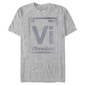 Marvel Büyük ve Uzun Klasik Gerçek Çelik Athletic Heather Erkek T-shirt