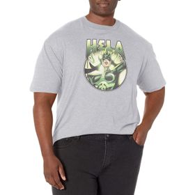 Marvel Büyük ve Uzun Klasik Hela Sphere Athletic Heather Erkek T-shirt