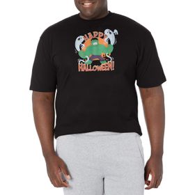 Marvel Büyük ve Uzun Klasik Hulk Cadılar Bayramı Üst Kısa Kollu Siyah Erkek T-shirt