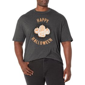 Marvel Büyük ve Uzun Klasik Kabak Charcoal Heather Erkek T-shirt