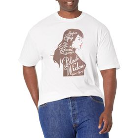 Marvel Büyük ve Uzun Klasik Süper Casus White Erkek T-shirt
