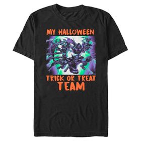 Marvel Büyük ve Uzun Klasik X Takım Üst Kısa Kollu Siyah Erkek T-shirt