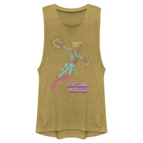 Marvel Captain Kolsuz Gold Heather Kadın Atlet
