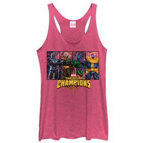 Marvel Classic Contest of Villains Askılı Pink Heather Kadın Atlet