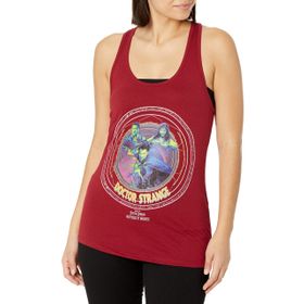 Marvel Dr. Strange in the Multiverse of Madness Runes Rozeti Racerback Kolsuz Kızıl Kadın Atlet