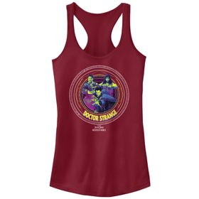 Marvel Dr. Strange in the Multiverse of Madness Runes Rozeti Racerback Kolsuz Kızıl Kadın Atlet
