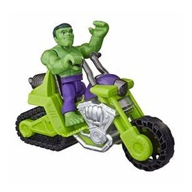 Marvel E7930 Super Hero Adventures Hulk ve Motosiklet
