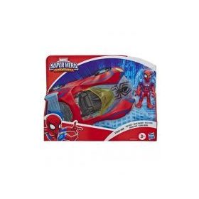Marvel E7932 Süper Hero Adventures Spiderman ve Web Racer